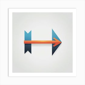 Arrow Icon Art Print Art Print