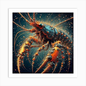 Crayfish Art Print