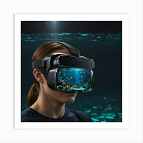 Vr Headset 4 Art Print