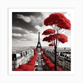 Paris city Art Print