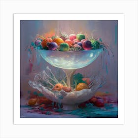 Fruit Bowl Art Print