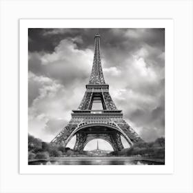 Eiffel Tower Art Print