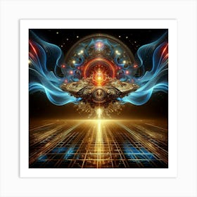 Psychedelic Art 24 Art Print