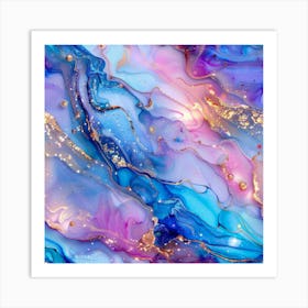 Opulent Swirl (6) Art Print