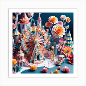 Paper Art Art Print