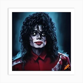 Craiyon 150617 Michael Jackson Thriller Art Print