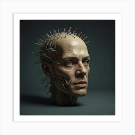 Pin Head Art Print