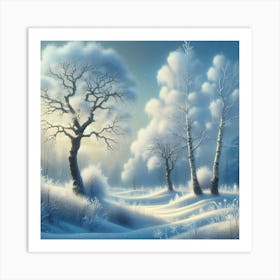 Winter Landscape 9 Art Print