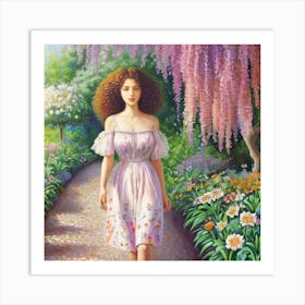 Wisteria Art Print