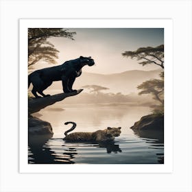 Black Panther 2 Art Print