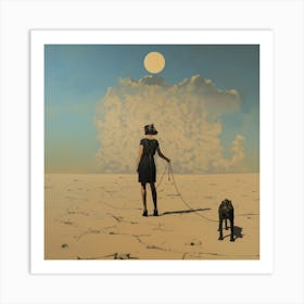 Desert Strung 4 Fy S Art Print