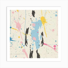 Splatters 3 Art Print