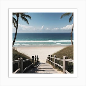 Beach Art Print