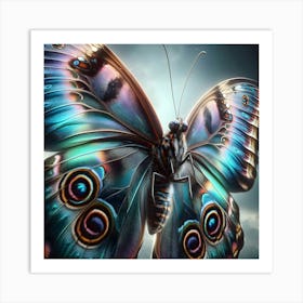 Butterfly In The Sky 7 Art Print