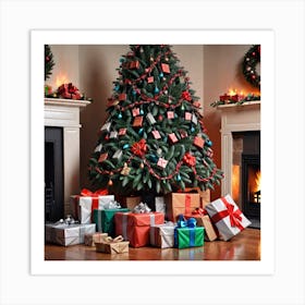 Christmas Tree 25 Art Print