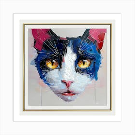 Cat Print Art Print