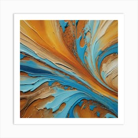 Abstract Painting 46 Art Print