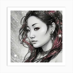 Asian Beauty Art Print