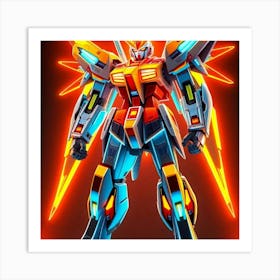 Gundam 08 Art Print