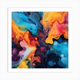 Abstract Painting 34 Art Print