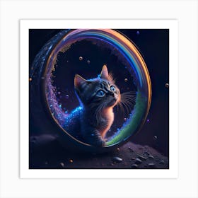 Cat Galaxy (94) Art Print