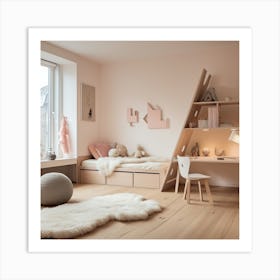 Child'S Bedroom 2 Art Print