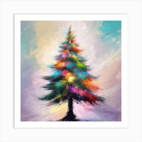 Christmas Tree 1 Art Print