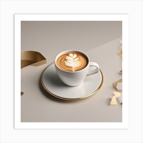 Latte Art 2 Art Print