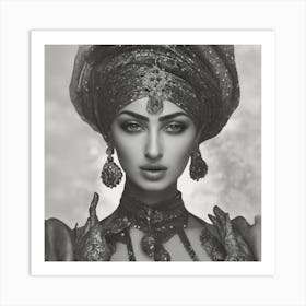 Egyptian Beauty 1 Art Print