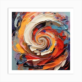 Abstract Painting 17 Art Print