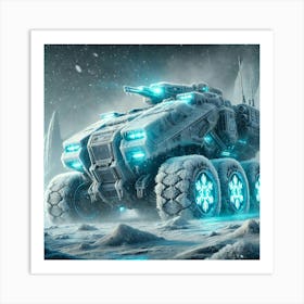 Glacial Armor Art Print