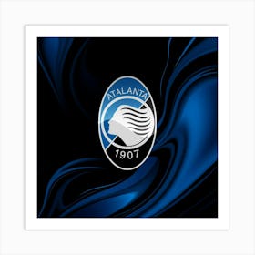 Atalanta BC Logo Wall Art 4 Art Print