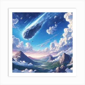 Comet Art Print