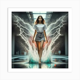 Angel Wings 5 Art Print