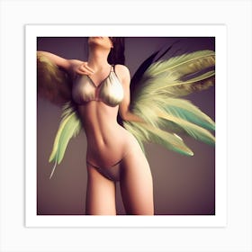 Angel Wings99 Art Print