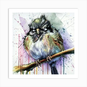 Bird On A Branch 2 Art Print