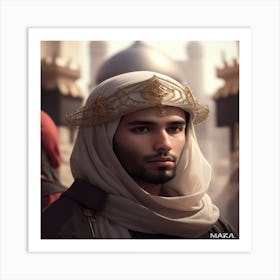 Man In A Turban Art Print