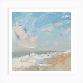 Sand And Sky Art Print