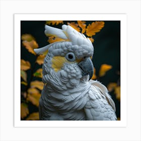 White Cockatoo 1 Art Print