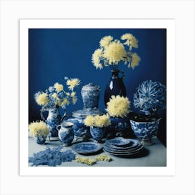 A Mondern Art Photography In Style Anna Atkins Art Print