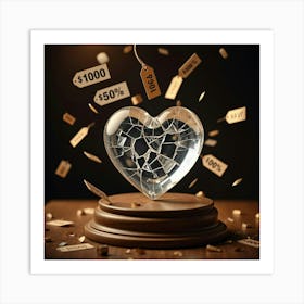 Broken Heart Art Print