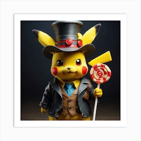 Pokemon Pikachu Art Print