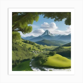 Landscape - Landscape Stock Videos & Royalty-Free Footage Art Print