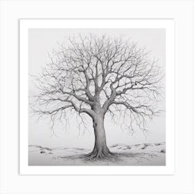 Bare Tree 7 Art Print