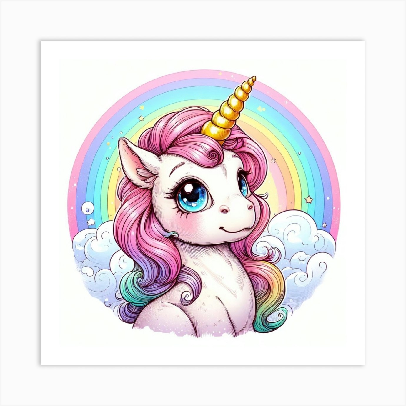 Unicorn Art Print