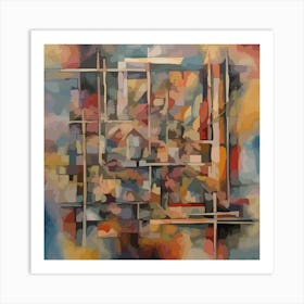 Linear Geometrica - #4 Art Print