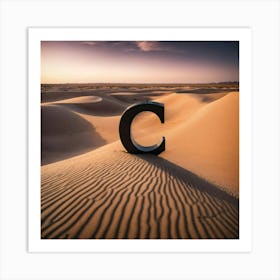 The Letter C Art Print