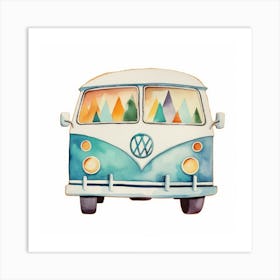 Vw Bus Art Print