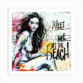 Beach Body Lo - The Beach Art Print