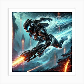 Abyssal Dragoons 1 Art Print